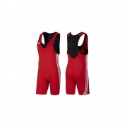 Борцовское трико Adidas Base WRESTLER (красный) фото